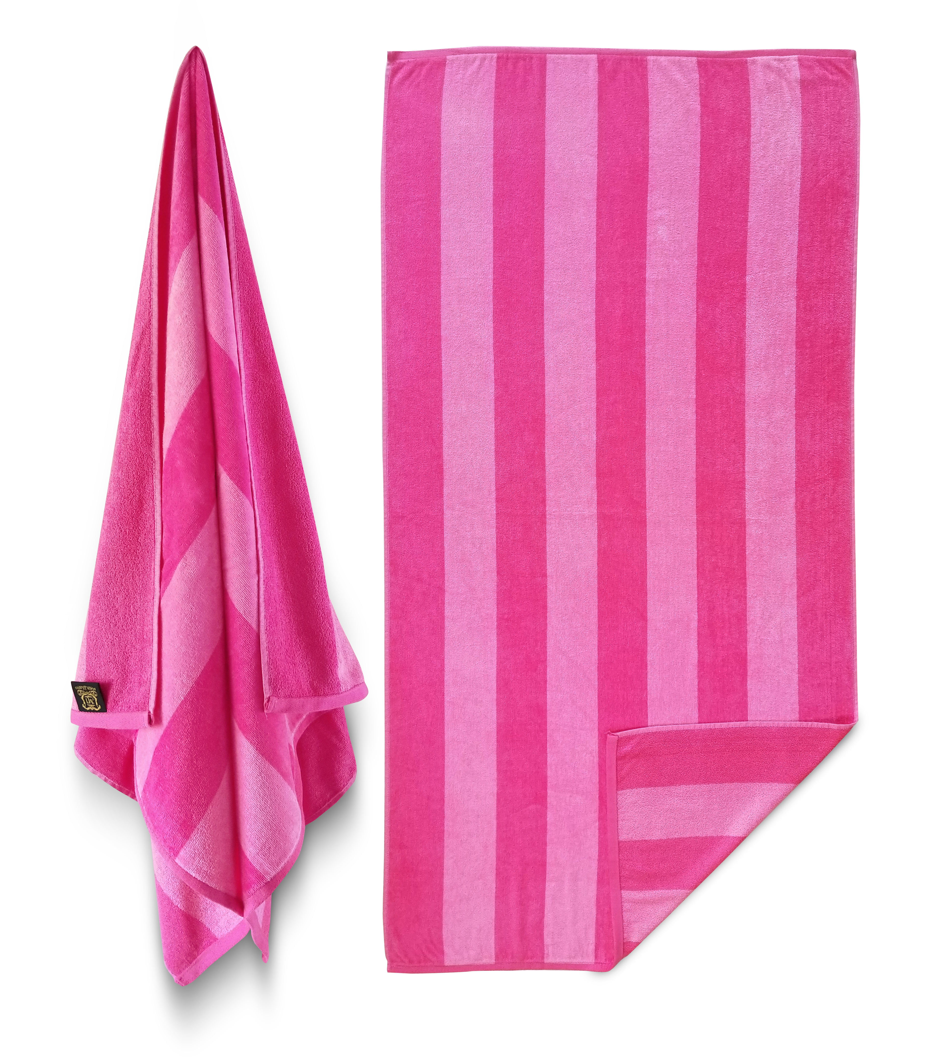 Cabanatowels X Terry Beach Towels Cotton Velour Two Tone